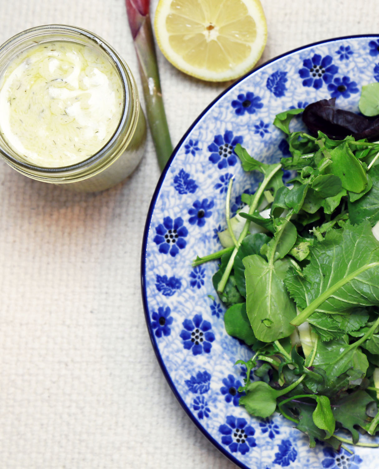 Creamy Lemon Vinaigrette - Umami Girl